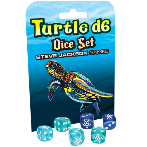 Turtle d6 Dice Set