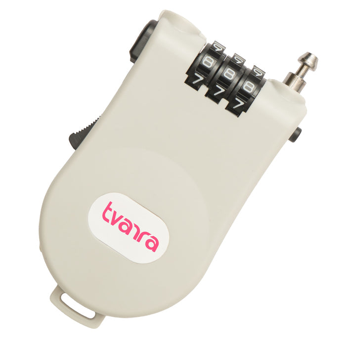 Tvarra Secure Loop Helmet Lock - Cloud Grey
