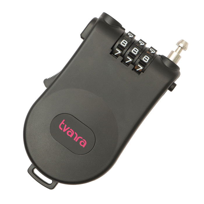Tvarra Secure Loop Helmet Lock - Shadow Black