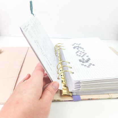 Twice Sheared Sheep - Maisy Highland Cow Project Journal Planner for Knitters & Crocheters