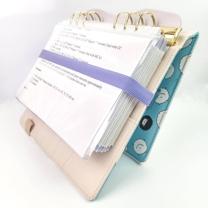 Twice Sheared Sheep - Maisy Highland Cow Project Journal Planner for Knitters & Crocheters