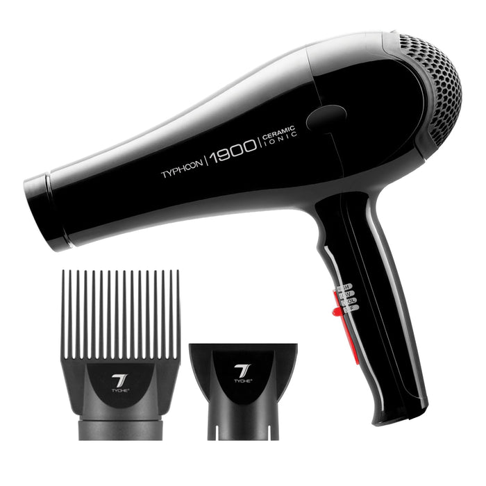 Tyche Typhoon Ceramic Ionic Hair Dryer 1900 - ikatehouse