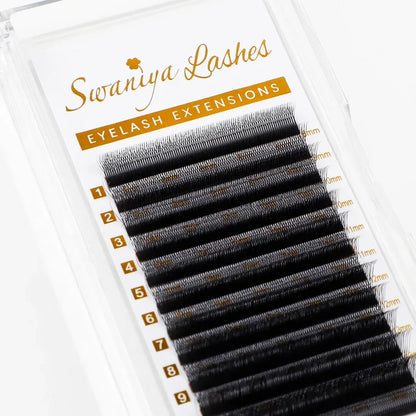 U Shape Lashes M curl 0.07mm| Swaniya Lashes