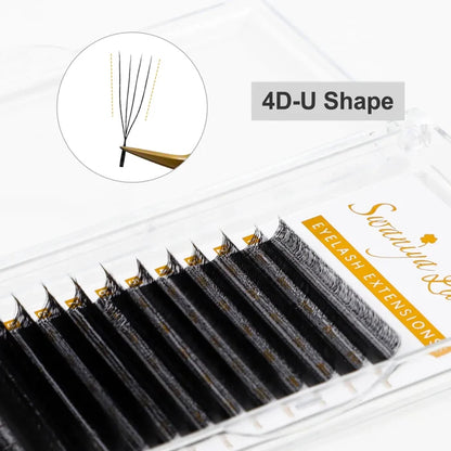 U Shape Lashes M curl 0.07mm| Swaniya Lashes