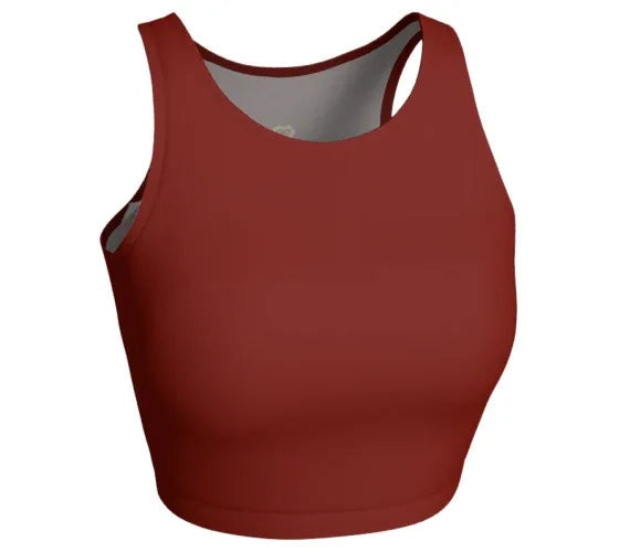 Unity Doves Athletic Crop Top - Yelena Noah Designs