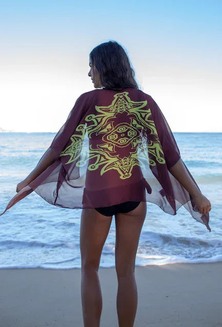 Unity Doves Kimono - Yelena Noah Designs