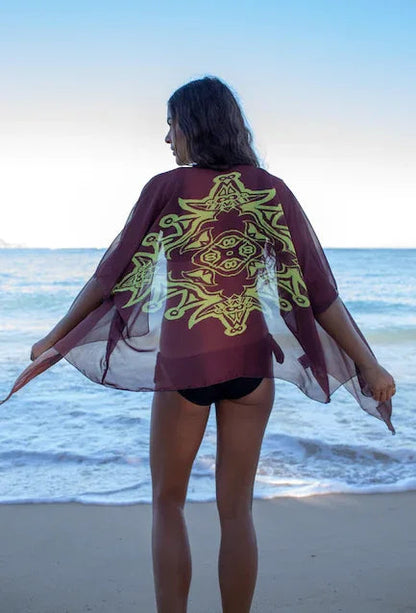 Unity Doves Kimono - Yelena Noah Designs