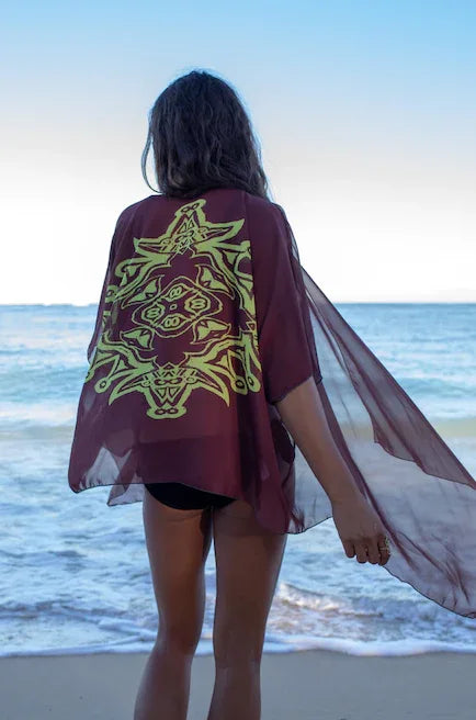 Unity Doves Kimono - Yelena Noah Designs