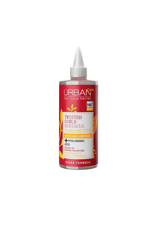 Urban Care Hair Care Series Twisted Curls Hibiscus & Shea Butter Micellar Shampoo 340 ml - Aegean Vibe
