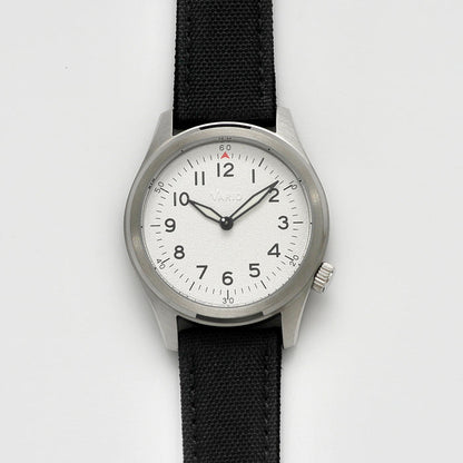 Vario A11-S Solar Quartz Field Watch white