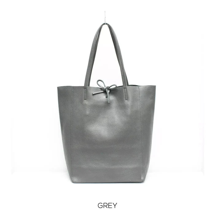 Vera Tucci Italian Leather Nappa Leather Tote Bag