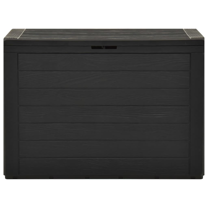 Vida XL Deck Box Anthracite vidaXL Patio Storage Box Anthracite 38.7"x17.3"x21.7"