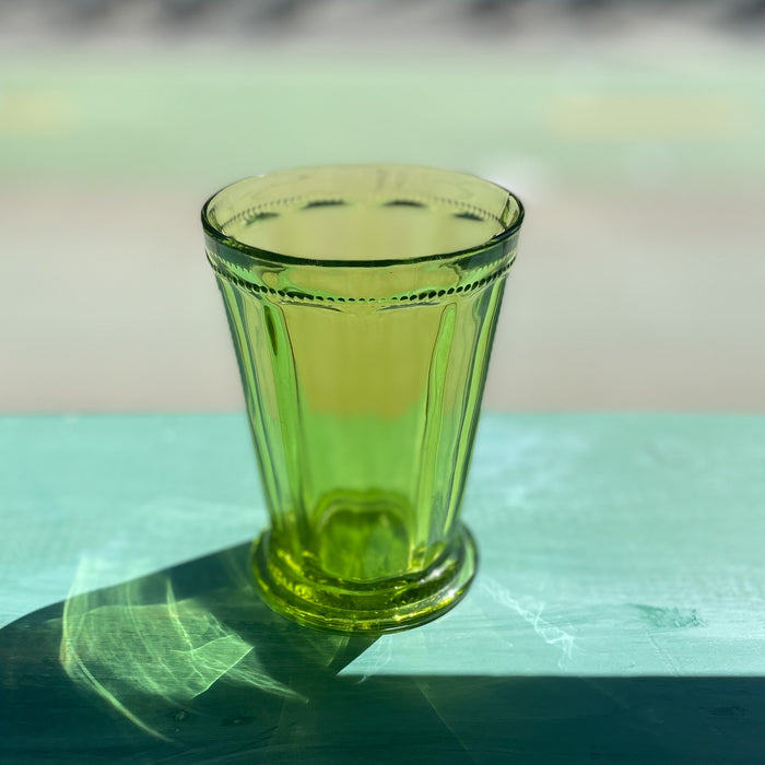 Vintage MCM Green Paneled Glasses