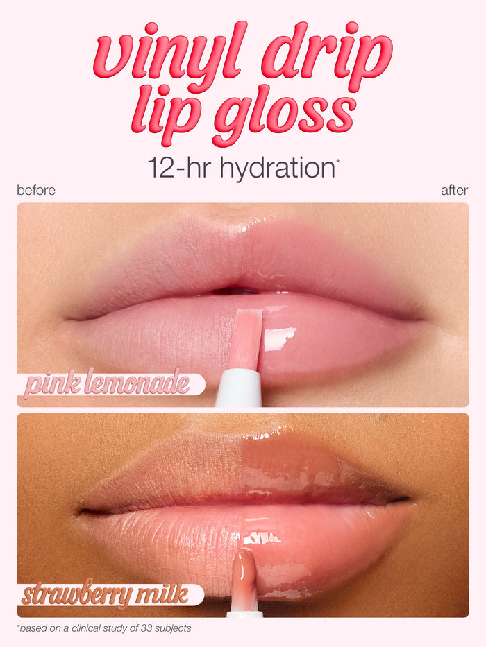 maracuja juicy lip gloss before after