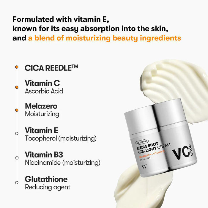 VT COSMETICS Reedle Shot Vita-Light Cream 50 mL