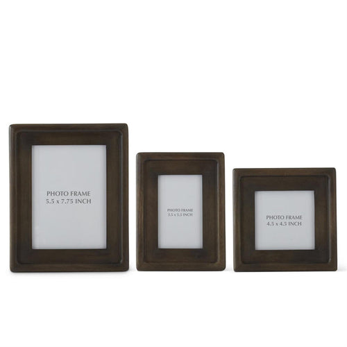 Walnut Finish Wood Frames - Madison's Niche