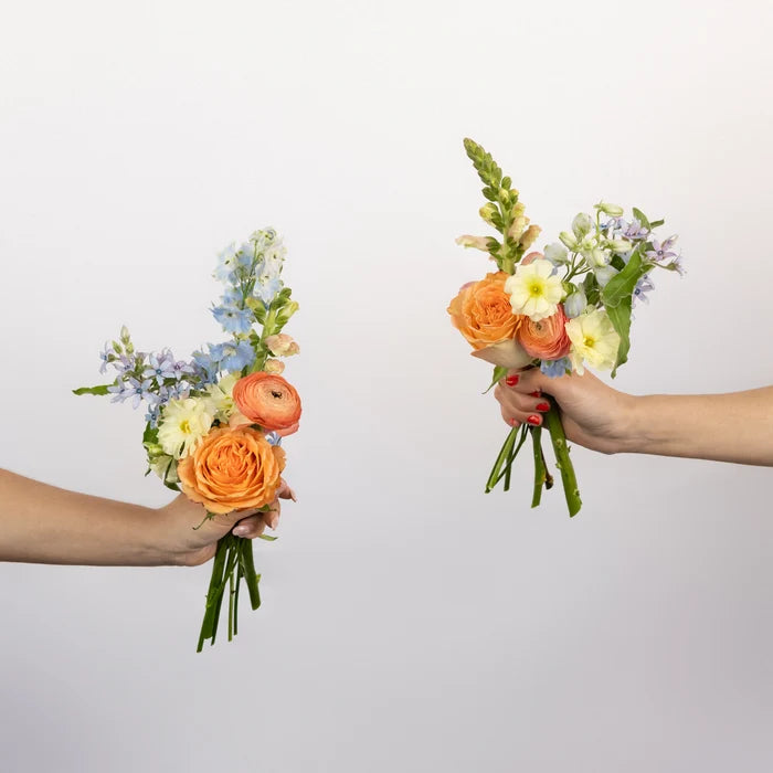 Watercolor Gardens Bouquet Bar Flower Kit Stem - Image
