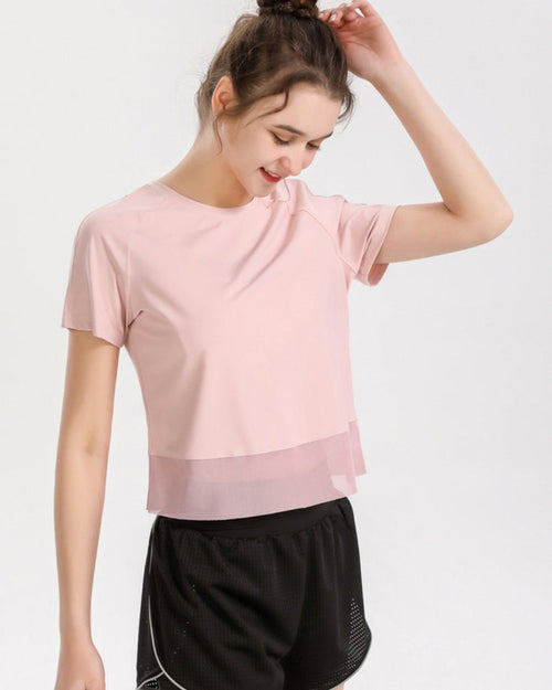 Wave Mesh Tee