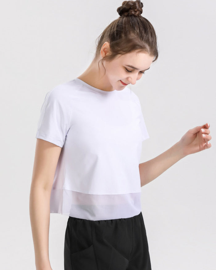 Wave Mesh Tee