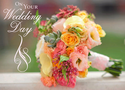 Wedding Florals - Assorted Wedding Cards, Box of 12