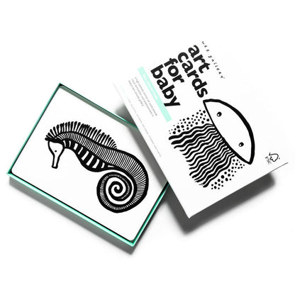 Wee Gallery Art Cards for Baby - Ocean Collection