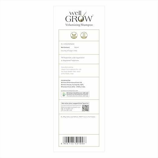 Wellgrow Volumizing Shampoo
