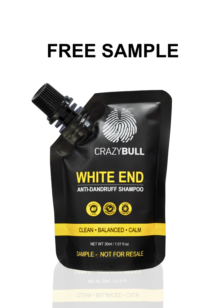 White End Anti-Dandruff Shampoo - 30ml Sample Sachet