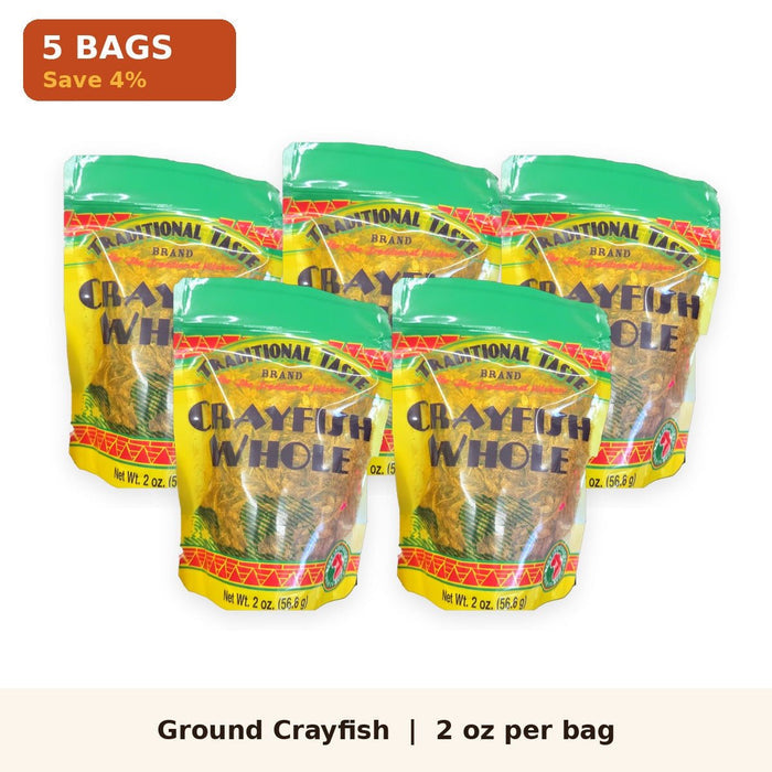 Whole Dried Crayfish, Traditional Taste 2 oz - Yado African & Caribbean Market