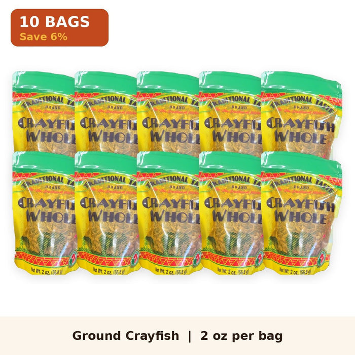 Whole Dried Crayfish, Traditional Taste 2 oz - Yado African & Caribbean Market