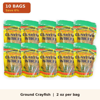 Whole Dried Crayfish, Traditional Taste 2 oz - Yado African & Caribbean Market