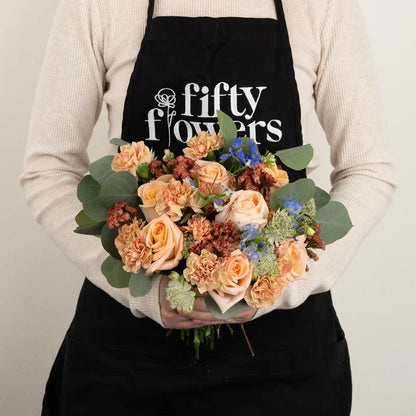 Wild And Rustic Diy Flower Kit Apron - Image