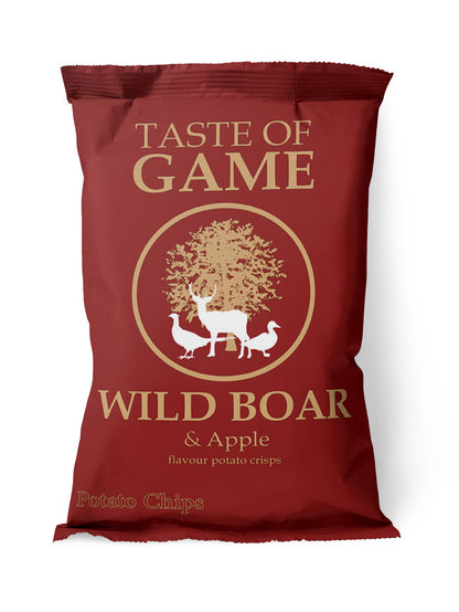 Wild Boar and Apple Crisps 40g (Case of 24)