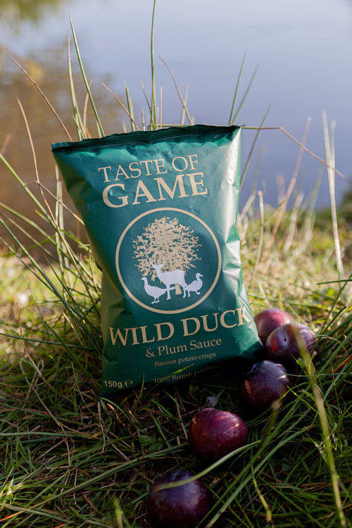 Wild Duck and Plum Crisps 150g (Case of 12)