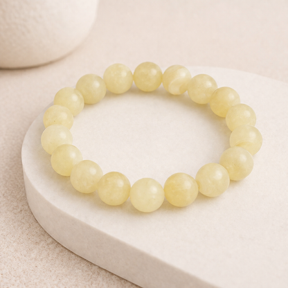 Wolff Jewelry - Jusi Pearl Bracelet - Light Yellow