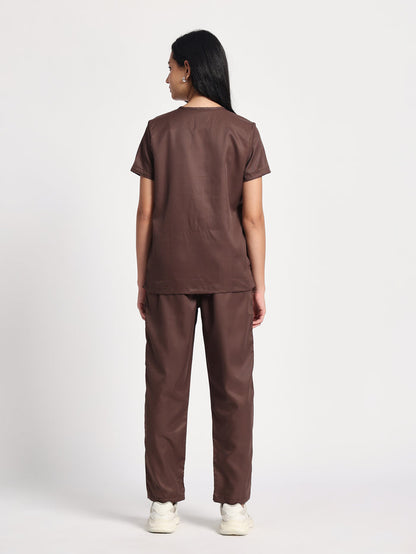 Women Evo Scrub (Walnut) Set
