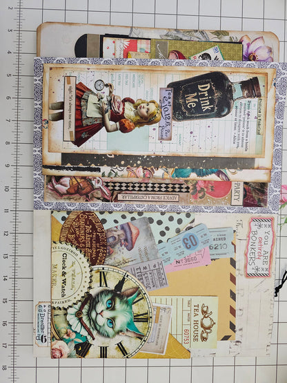 Wonderland Mixed Media Folio by Jen Bishop - INCLUDES BONUS!