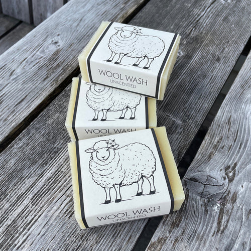 Wool Wash Bar with Lanolin Full Size by Trillium Soaps