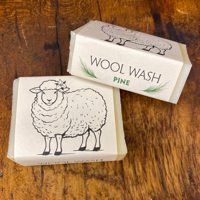 Wool Wash Bar with Lanolin Full Size by Trillium Soaps