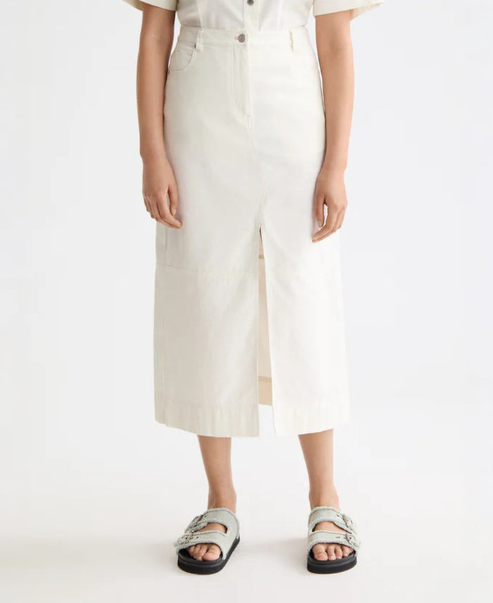Workwear Midi Skirt