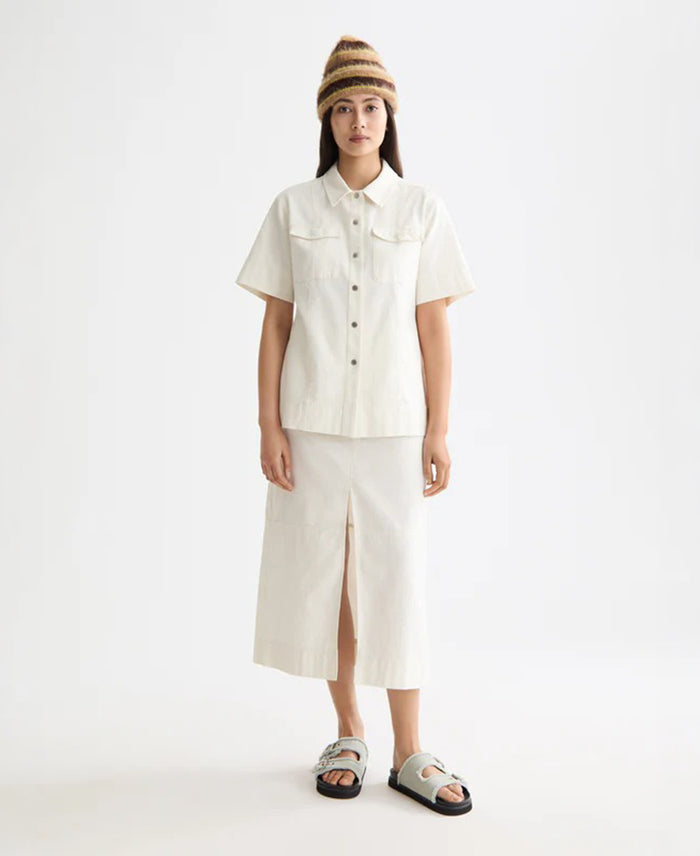 Workwear Midi Skirt