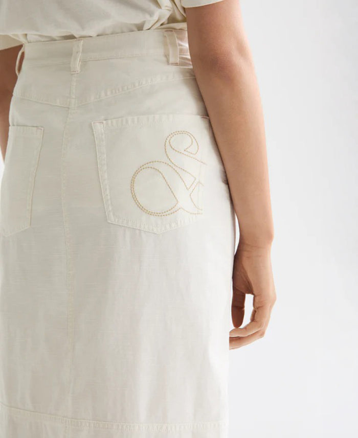 Workwear Midi Skirt