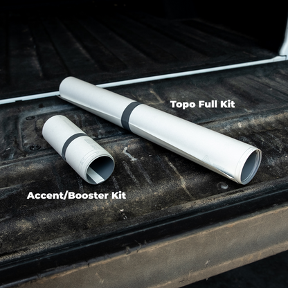 Wraplander DIY Topography Vinyl Wrap Accent/Booster Kit