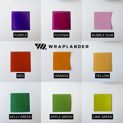 Wraplander DIY Topography Vinyl Wrap Full Car Kit