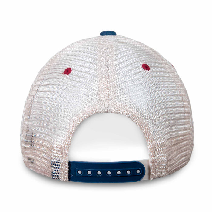 Wrigley Field University Tri-Colored Trucker Cap