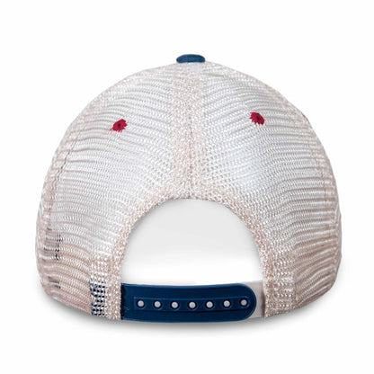 Wrigley Field University Tri-Colored Trucker Cap