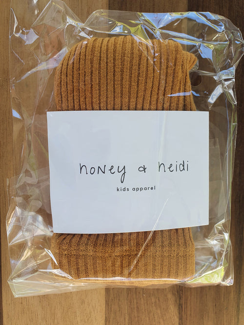 'Wynter' Tights - Mustard