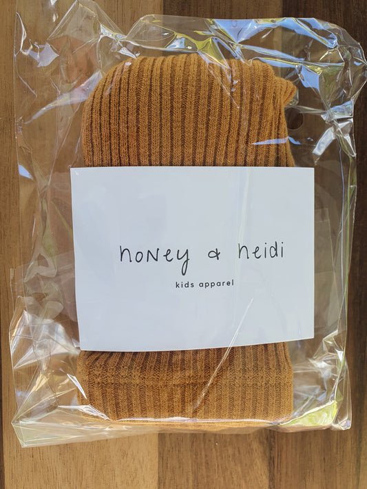 'Wynter' Tights - Mustard
