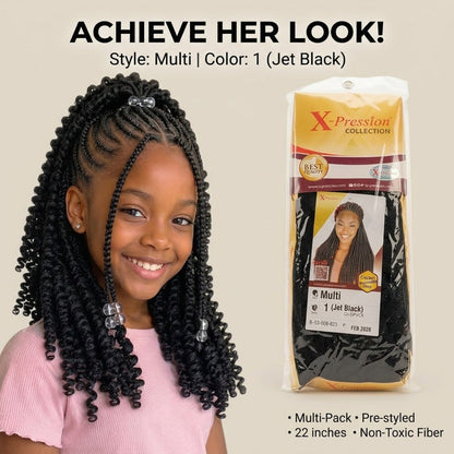X-Pression Collection Multi Crochet Braid