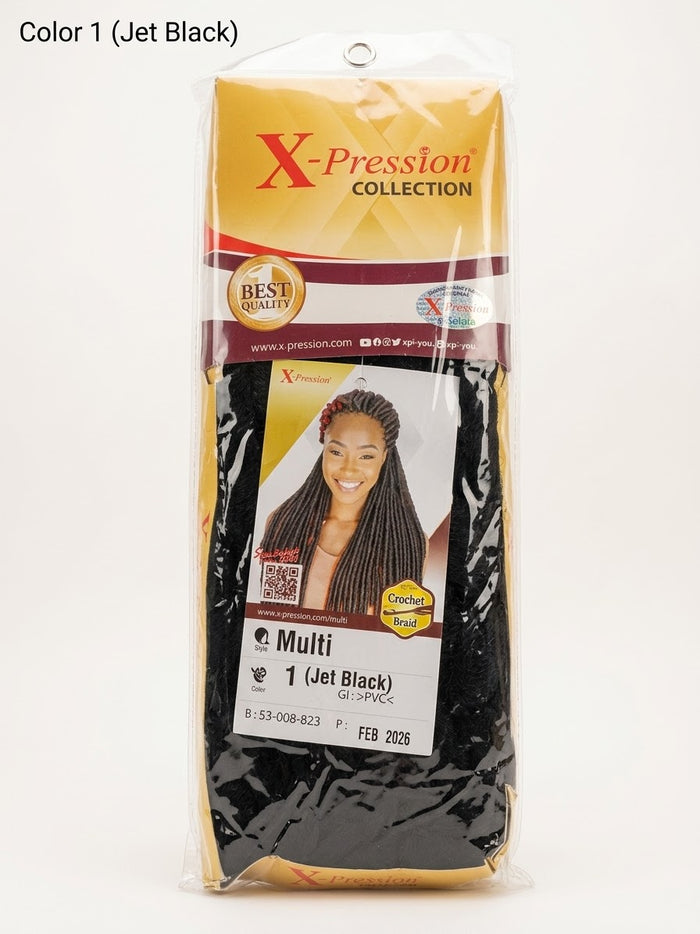 X-Pression Collection Multi Crochet Braid