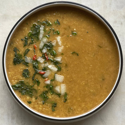 Yellow Split Moong Dal Made with Our Punjabi Masala
